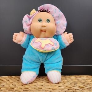 Vintage 1988 Xavier Roberts Babyland Cabbage Patch Doll Pink Blue